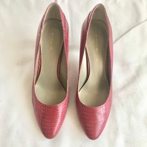 Bandolino rose wine pumps 8M